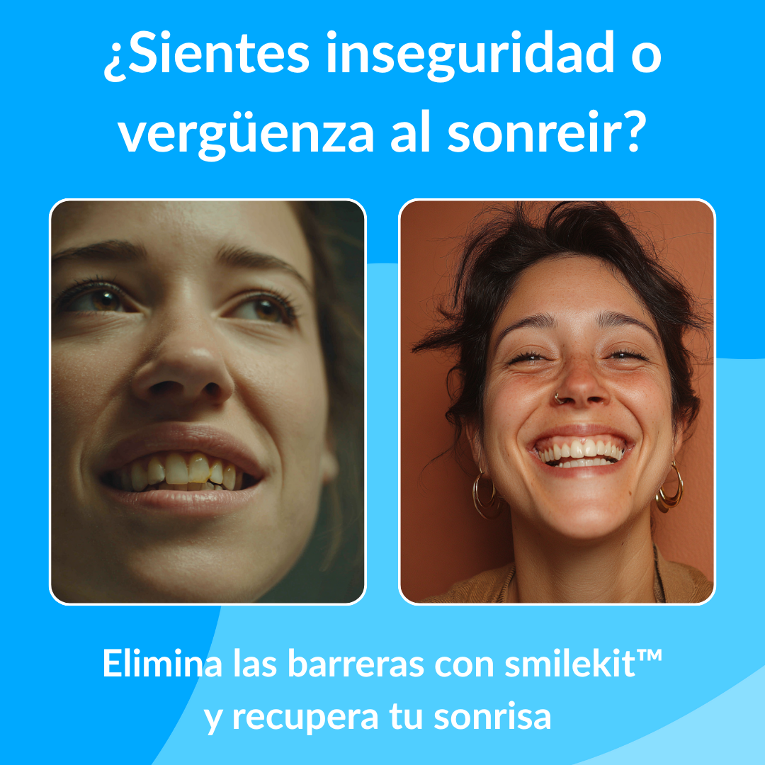 ELIMINA LAS MANCHAS Y EL MAL ALIENTO - smilekit™ TRANSFORMA TU SONRISA
